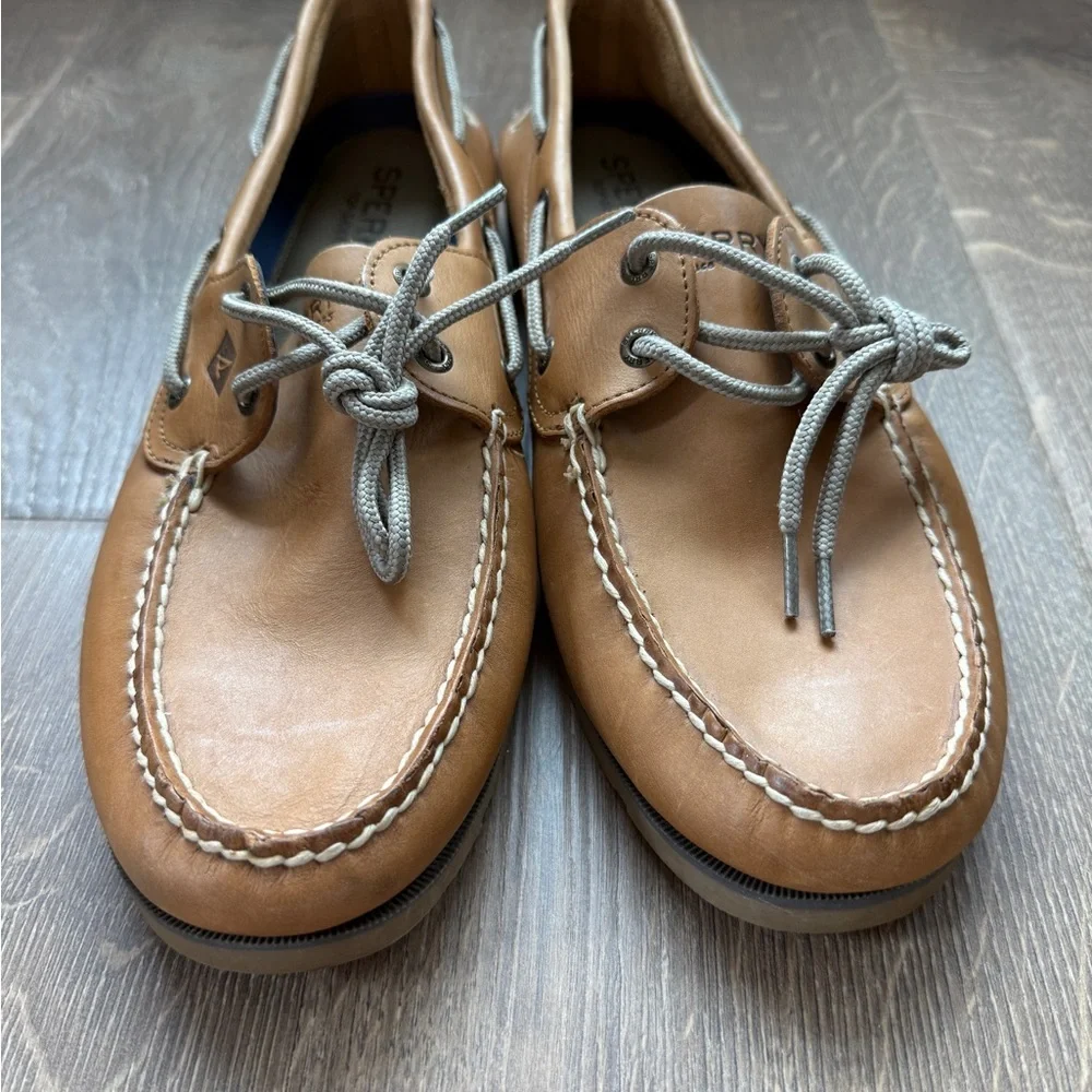 Sperry Tan Loafers Slip-Ons Men’s Size 12 - Picture 3 of 5